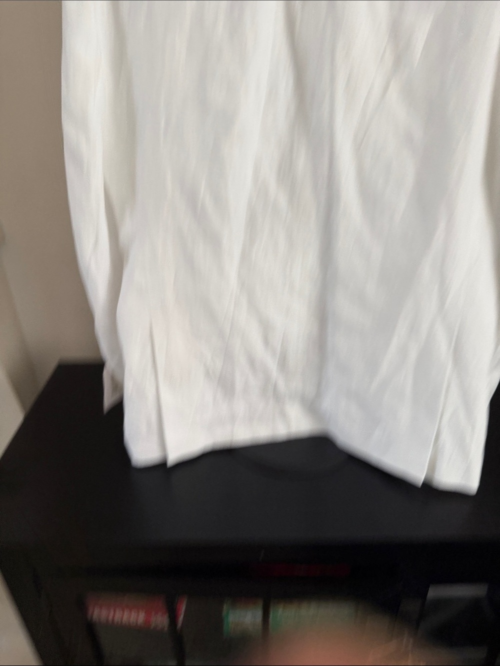 Mens Tommy Hilfiger White Linen Blazer - Classic Single-Breasted Jacket - Picture 6 of 6